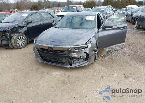 2020 Honda Accord Sport 2.0T из США, поврежденный, VIN 1HGCV2F35LA028520